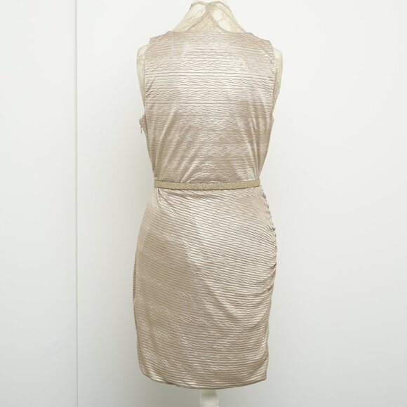Le Chateau mini dress, Size L (8), golden - Picture 4 of 6